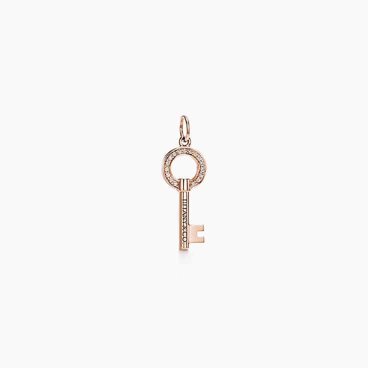 Tiffany Keys:Modern Keys Open Round Key Pendant