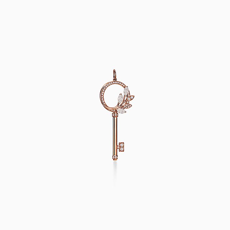 Tiffany & store co key pendant