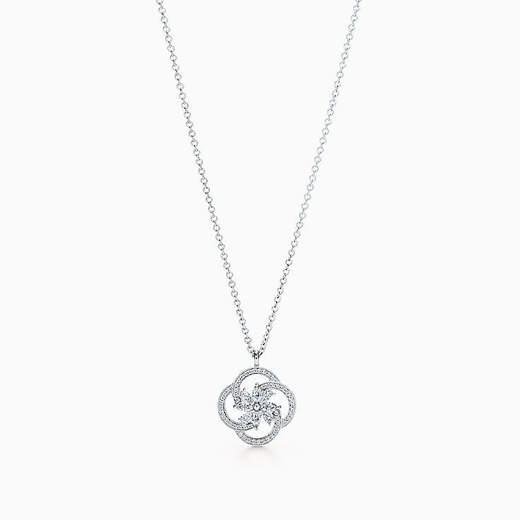 tiffany victoria key pendant price