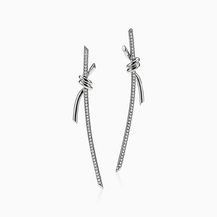 Tiffany Knot:垂墜式耳環