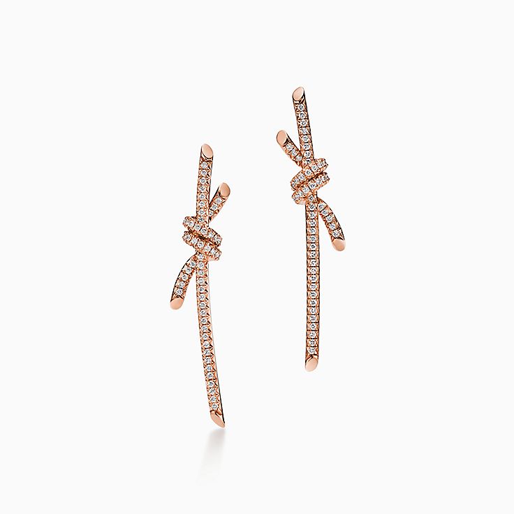 Tiffany Knot:垂墜式耳環