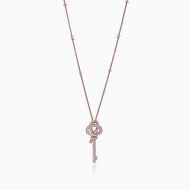 Tiffany Knot:Extra Large Key Pendant