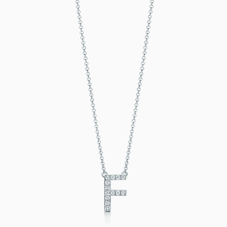 tiffany and co initial necklace