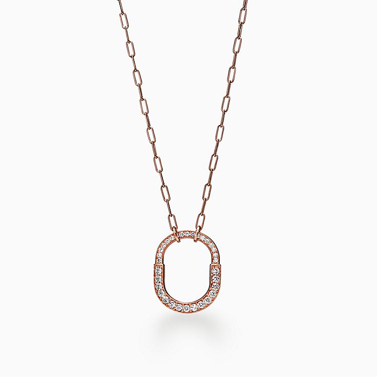 Tiffany Bean Yellow Gold [18K] No Stone Men,Women Fashion Pendant Necklace [ Gold] | Chairish