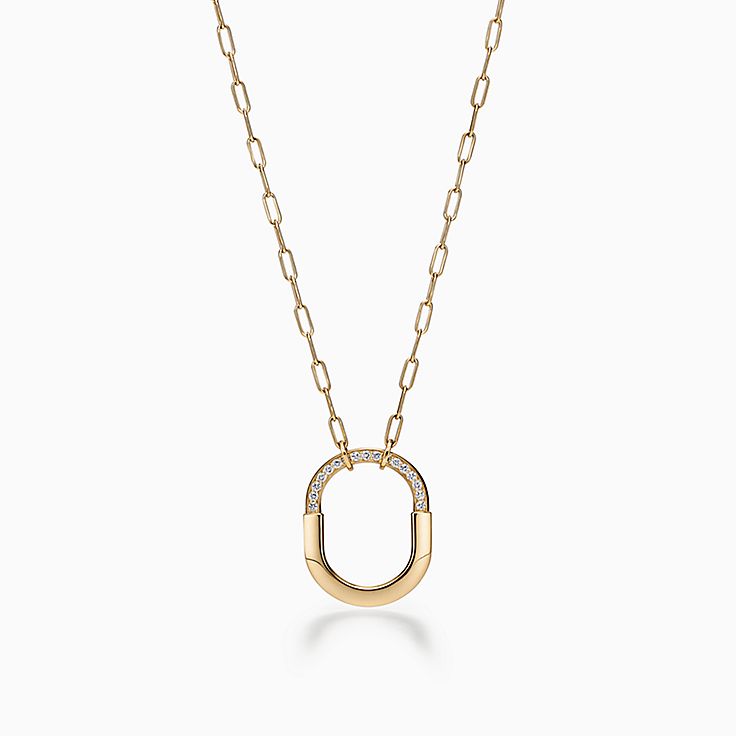 TIFFANY T Smile Necklace 18K Women's &Co.