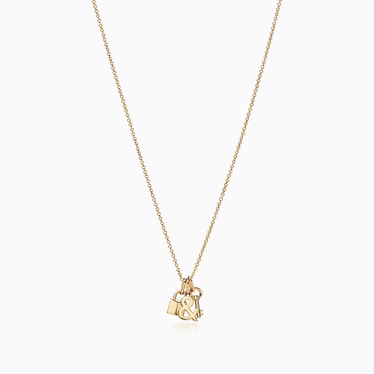 tiffany peace and love necklace