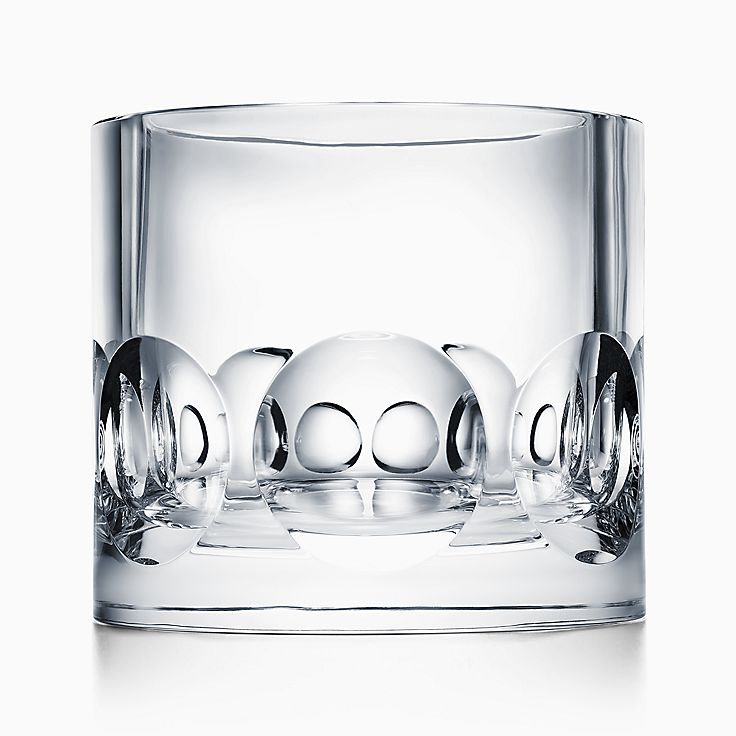 tiffany crystal shot glass set