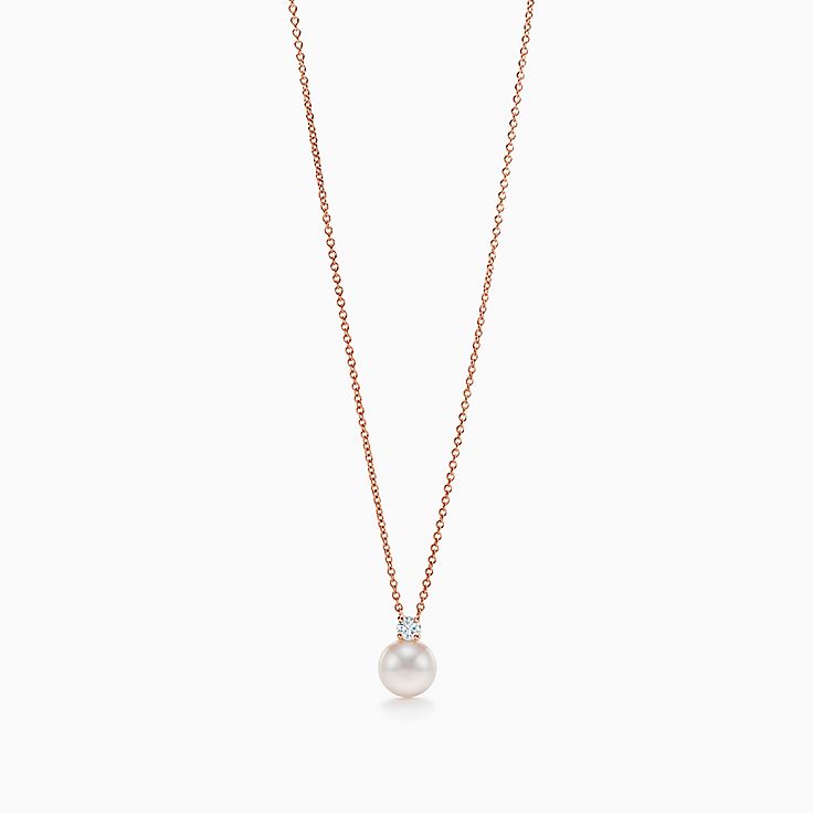 single pearl necklace tiffany