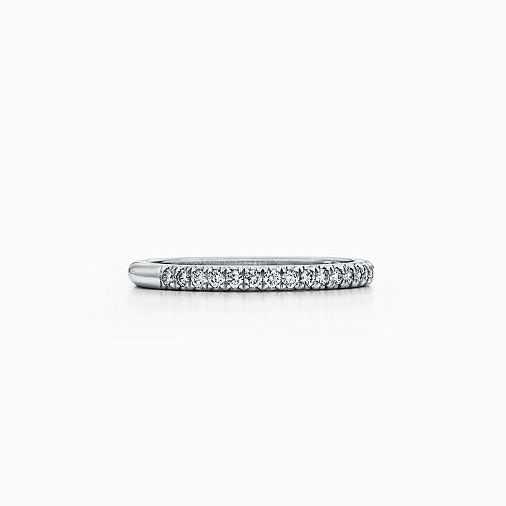 Tiffany Soleste:半圈鑲嵌戒指