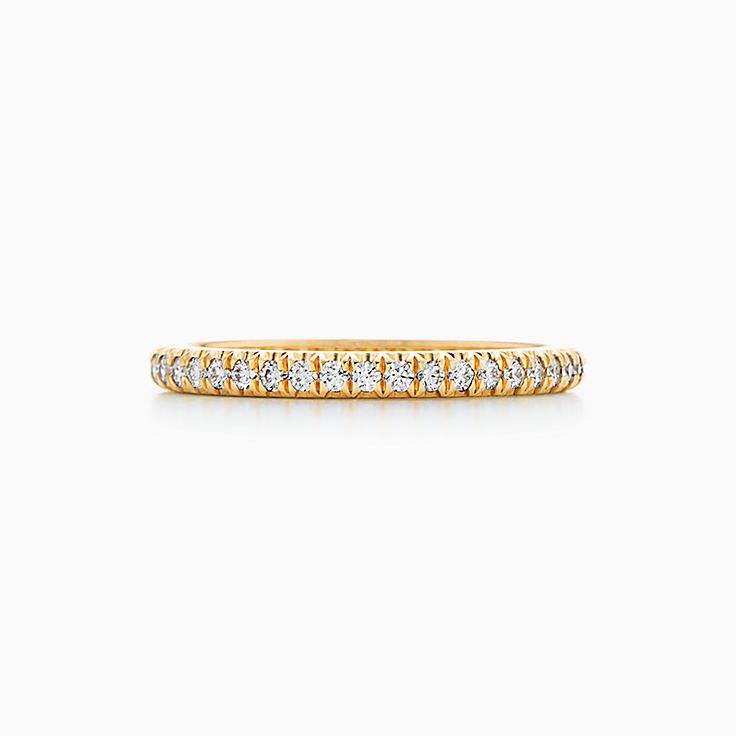 Tiffany Soleste:半圈鑲嵌戒指
