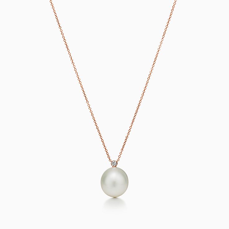 Buy Rose Gold Pearl Necklace, Delicate Chain Necklace, Double Strand  Necklace, Layering Necklace, Minimalist Bride, Classic Bridal Jewelry, NOEL  Online in India - Etsy