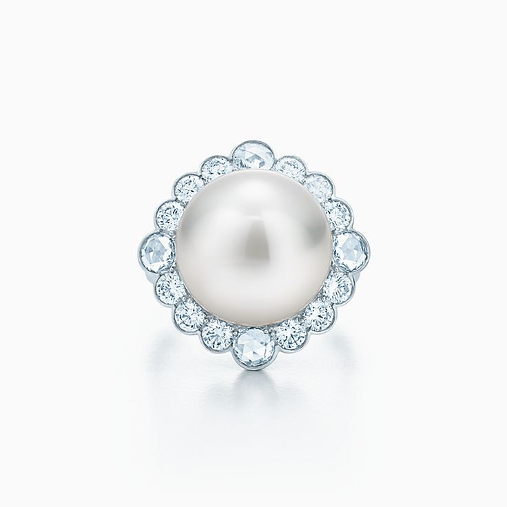 Rings with Pearls | Tiffany \u0026 Co.