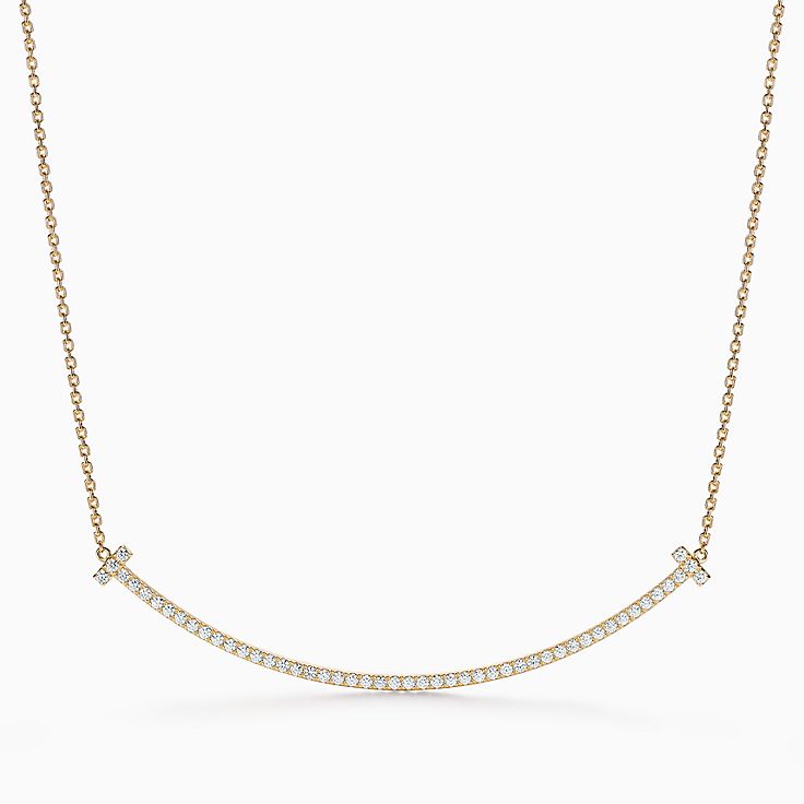 Gold necklace sale with one diamond