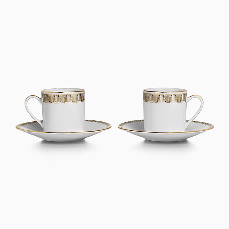 Tiffany T True:Espresso Cup and Saucer