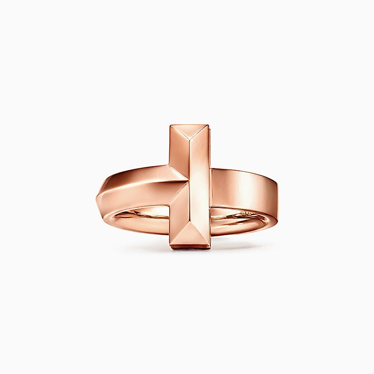 Anillos Tiffany T en Oro Rosa Tiffany Co