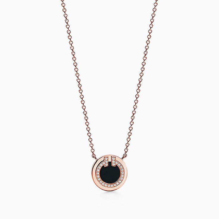 tiffany and co necklace circle pendant