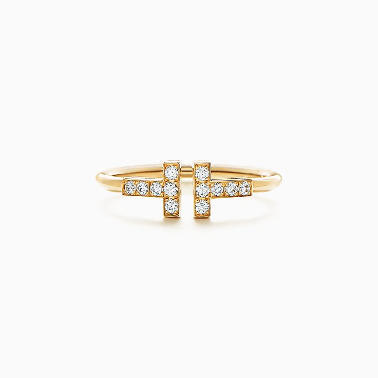 Tiffany T:Diamond Wire Ring