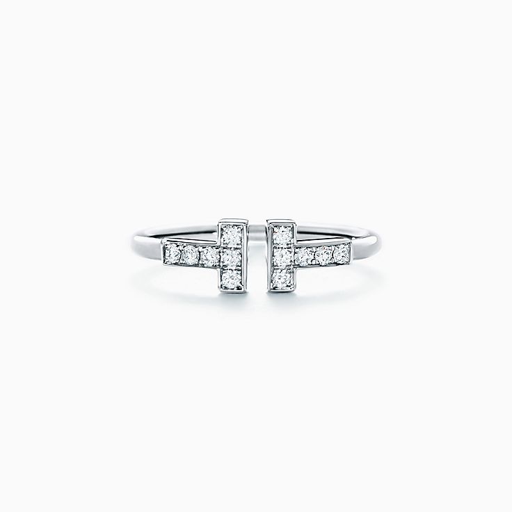 Tiffany & Co. Pre-Owned Tiffany & Co. Tiffany Novo Diamond Engagement Ring  in Platinum 0.69 Ctw 136374 - Jomashop