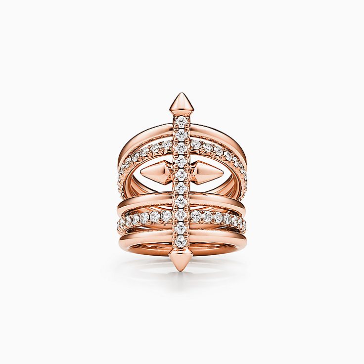 Tiffany Titan by Pharrell Williams:Anillo de cinco hileras