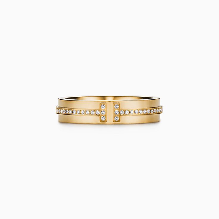 Tiffany T:Narrow Diamond Ring