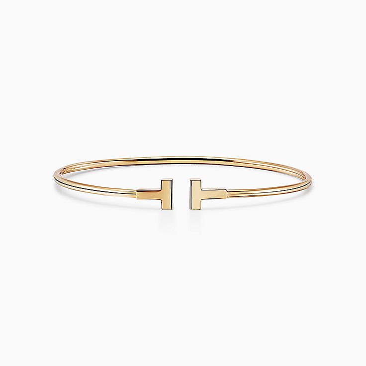 Tiffany T Gold Bracelets | Tiffany & Co.