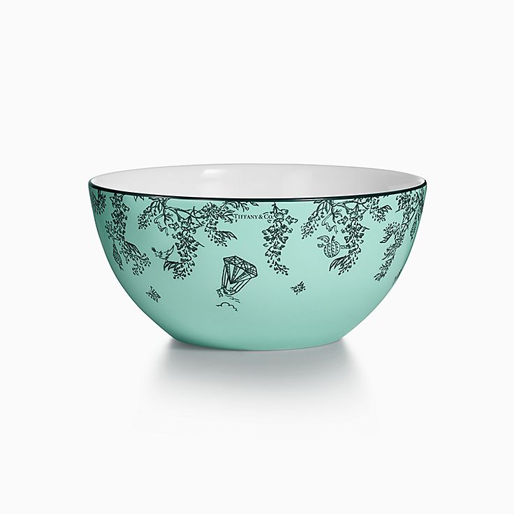 Tiffany Toile Cereal Bowl in Tiffany Blue® Bone China | Tiffany  