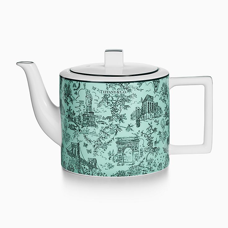 Tiffany Toile:Coffee Pot