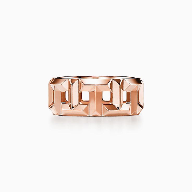 Tiffany double t on sale ring