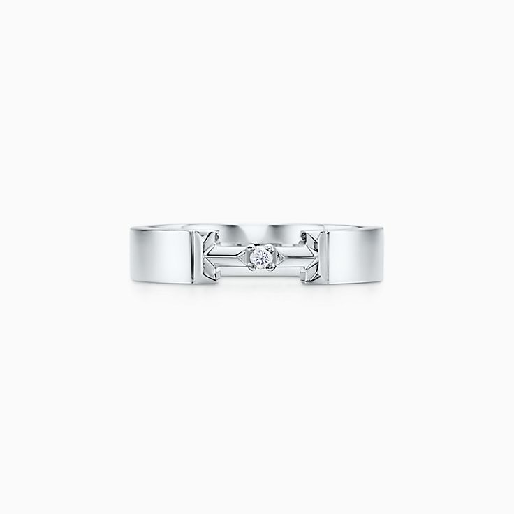 tiffany and co white gold ring