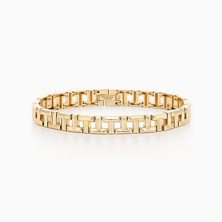 Tiffany 1837 Makers ID Chain Bracelet in 18K Gold, Small