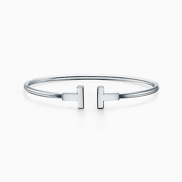 Tiffany T White Gold Bracelets | Tiffany & Co.