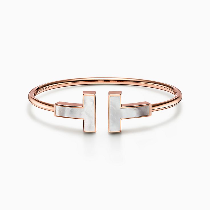 Tiffany and co rose deals gold bracelet