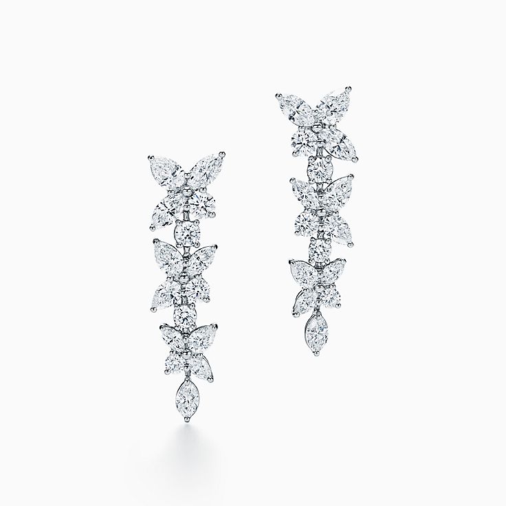 Tiffany on sale diamond earing