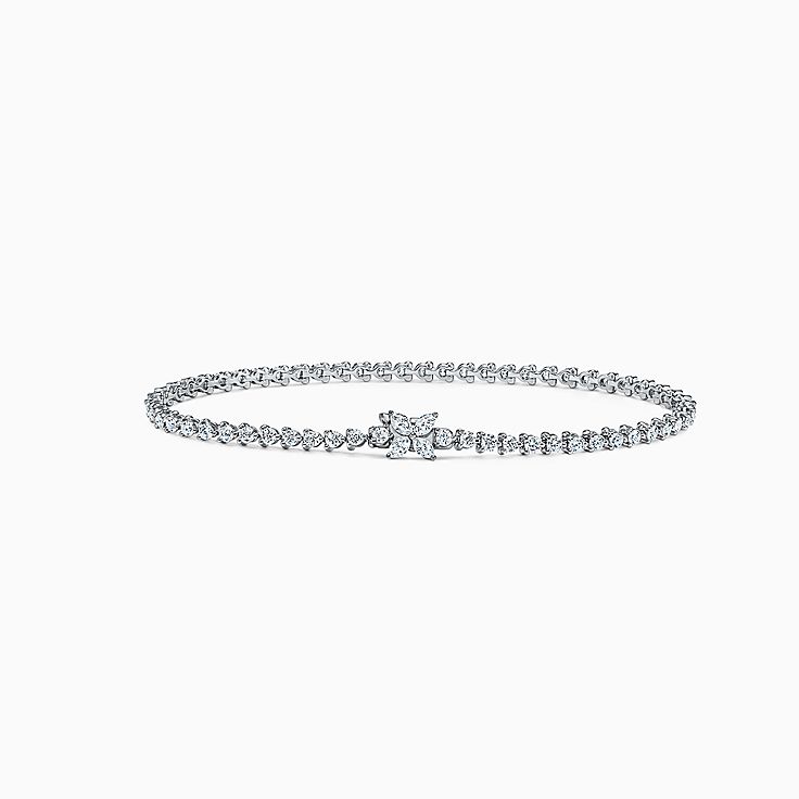 極美品 Tiffanyプラチナ ダブルTダイヤモンドブレスレット 極美品Tiffany & Co ダブルTダイヤブレスレットです - メルカリ