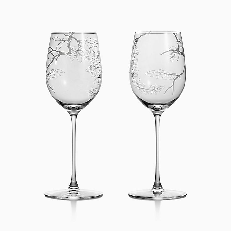 Tiffany and co champagne discount flute stemless crystal glass