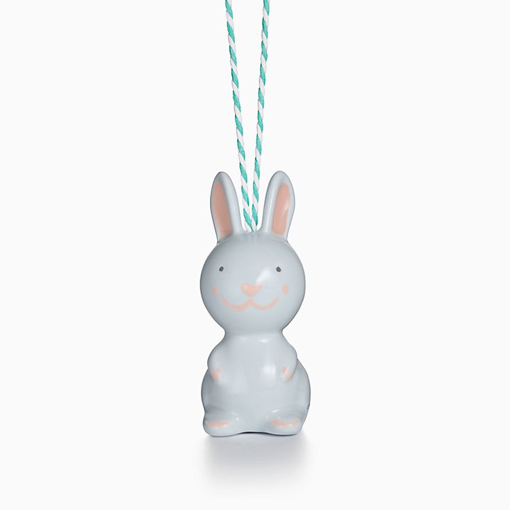 Tiny Tiffany:Adorno de conejo