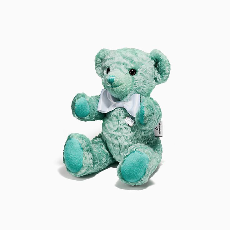 Tiny Tiffany Large Teddy Bear in Tiffany Blue | Tiffany & Co. CA