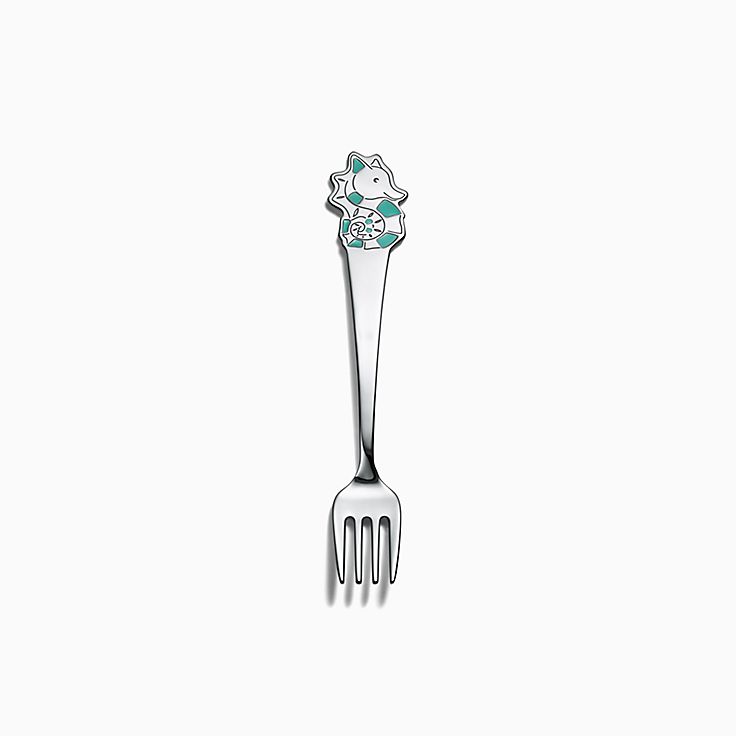 Tiny Tiffany:Seahorse Baby Fork