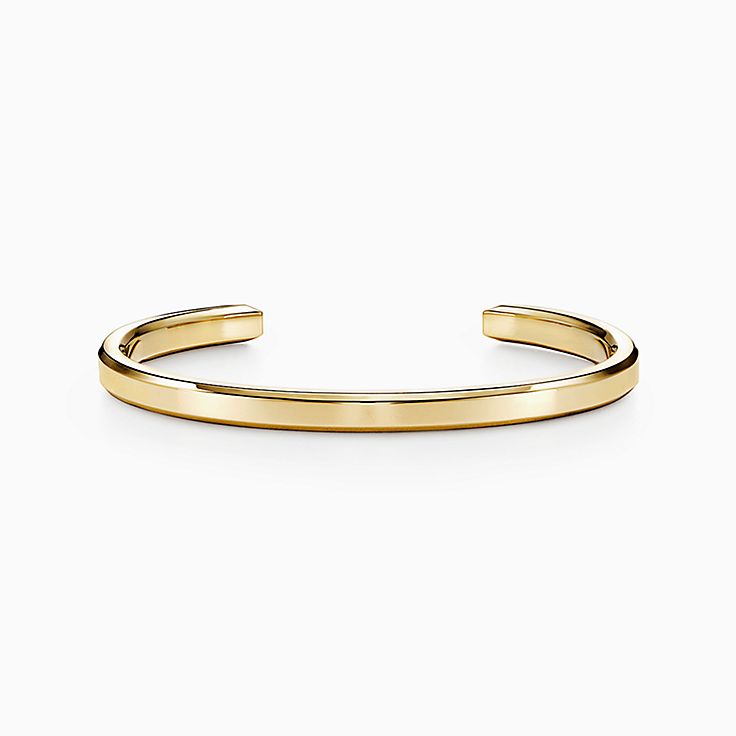 ティファニー 17 メイカーズ ナロー カフ ミディアム 18kゴールド Tiffany Co