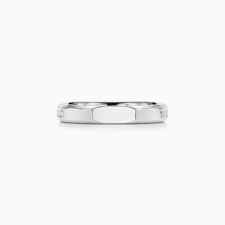 ティファニー 17 メイカーズ スライス リング シルバー 4mm Tiffany Co