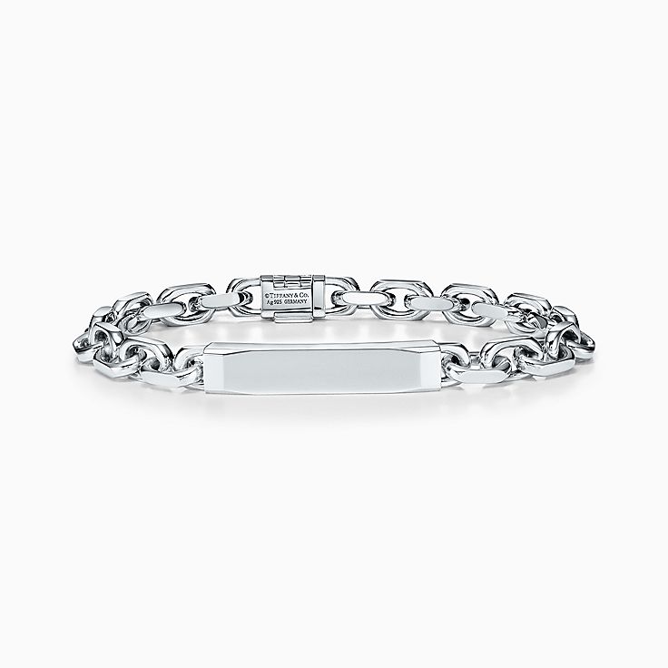ティファニー 17 メイカーズ I D チェーン ブレスレット ミディアム スターリングシルバー Tiffany Co