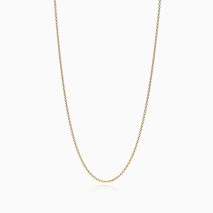 チェーン 18k ゴールド 長さ 18インチ 約 46cm Tiffany Co
