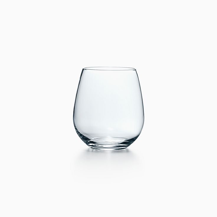 tiffany and co red wine glasses