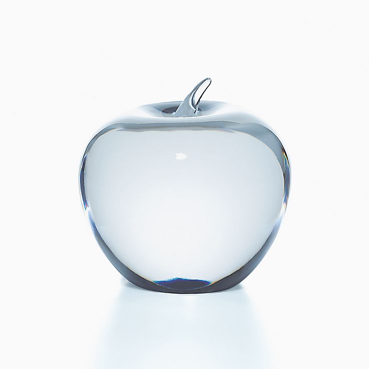 tiffany and co glass apple