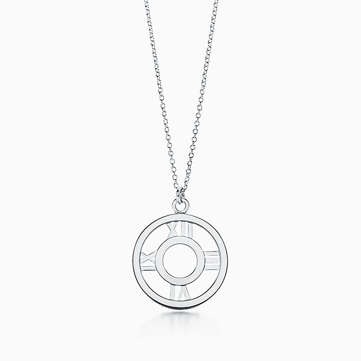 Atlas Open Pendant In Sterling Silver Medium Tiffany Co - Tiffany Atlas Pendant Atlas Open Pendant In Sterling Silver Medium Tiffany Co - Tiffany Atlas Pendant
