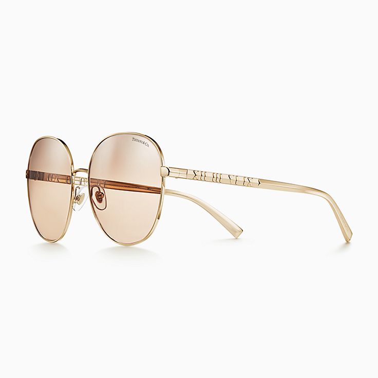 tiffany gold aviator sunglasses