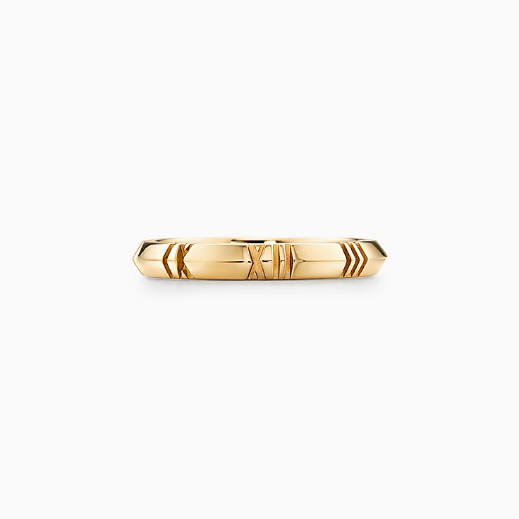 tiffany mens gold ring