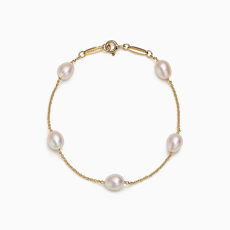 tiffany bracciale di perle