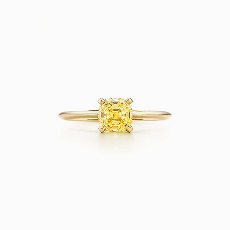 tiffany yellow ring