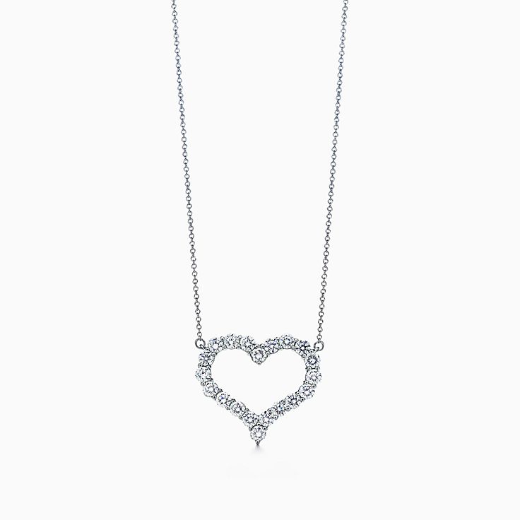 tiffany love necklace diamond